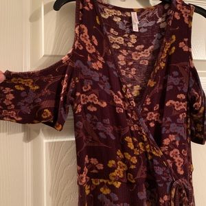 Multicolor flow dress